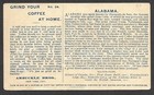 Victorian Trading Card - Arbuckle Coffee -  alabama   1q6 