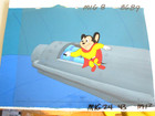 Mighty Mouse 1979 Filmation Original Production Drawing Cel   Background