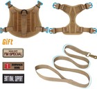 Tactical Dog Harness For Small Dogs  Military Puppy Vest Harness And Xs Khaki