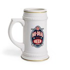 Nu-deal Beer Grace Bros  Brewing Co  Santa Rosa Ca Retro Brewery Ceramic Stein