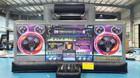 5m Inflatable Boom Box Bounce House Jumping Bouncy Castle Moon Walk Bounce House