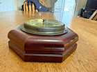 Vintage Atco German Wood Barometer Stormy Rain Change Fair Very Dry
