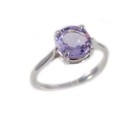 19thc Antique 1  ct  Amethyst Silver Ring  Scotland St  Valentine Medieval Amulet
