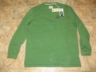 John Deere New With Tags Sewn Patch Embroidered Green Long Sleeve T-shirt