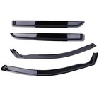 Dodge Durango 2011-2025 Window Rain Guards 4pcs Black Plastic Wind Deflector