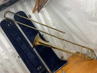 Conn Director Vintage Brass Trombone With Carry Case