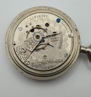 Antique Elgin 15j Pocket Watch 18s Keystone Silveroid Case Running C 1904