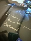 Val Kilmer Batman Bruce Wayne Autographed   Inscription 16x20 Photo Psa