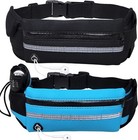 2 Pack Running Belt Waist Pouch   Usb Rechargeable Led Safety Light  Jogging