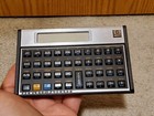 Hewlett-packard Hp-11c Platinum Scientific Calculator W  Case New Batteries Euc