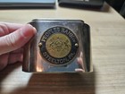 Vintage Peoples Bank Of Steelton Pa Advertising Metal Money Coin Money Bank