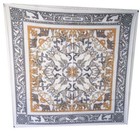 Silk Feeling Women Large  Scarf Shawl Animal Print Style 35   X 35  