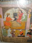 Persian Indo - Islamic Miniature Bahram Shah 19th Century Antique   Collectibl