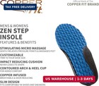 Copper Fit Men s Zen Step Comfort Insole  Size 8-14_parent