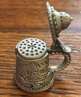 Thimble Pewter Miniature Busch Beer Stein Nicholas Gish Logo 1 2   