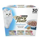  2 Pack  Purina Fancy Feast Grilled Food  Wet Cat Food  Seafood  3 Oz 30cans