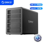 Orico 5 Bay External Hard Drive Enclosure Usb 3 0 For 3 5   Hdd 150w Das