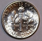 1955-d Roosevelt Dime - Bu - Stock Photo -  9789d - Free Shipping