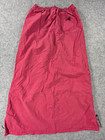 Vintage Express Skirt Women s L Pockets 90s Maxi Drawstring Utility Zip Pink
