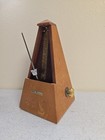 Antique Seth Thomas Wooden Metronome     Vintage Mechanical Music Tempo Keeper