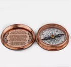 Antique Vintage Brass Pocket Compass Brass Nautical Compass Marine Compass