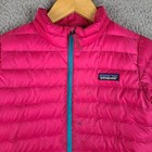 Patagonia Toddler Down Sweater Puffer Jacket Sz 5t Hot Pink 60519