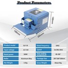 Food Plastic Bag Heat Sealer Automatic Continuous Plastic Bag Sealing Machine