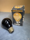 2 Pc Lot  Vintage Photographic Darkroom Light Bulbs Amber Light-meter Corp 