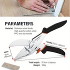 Adjustable Angle Cutter - Ideal For Plastic  Wood  Diy  And Home Improvement