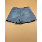 Wallflower Girl Blue Denim Skort Girls Size 10 Light Wash Cargo Pocket Stretch