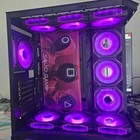 10 Argb Case Fans Kit W Controller 120mm 6 Reverse 4 Standard Rgb  Gaming 