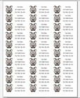 150 Billy Goat Mailing Return Address Labels Personalized  1 X 2 5 8 In 