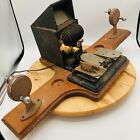 Vintage Craig Splice Projecto Master Rewinder  With Cranks  Working Light Bulb