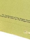 1967 Instruction Manual For Singer Slant Needle Sewing Machine Model 609 Vintage