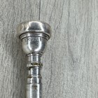 Vincent Bach Corp  10 1 2 C Trumpet Mouthpiece 10 5c - Silver Plated