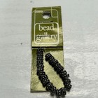 Bead Gallery Rope Spacer Bead Lot Glass Mesh Silver Tone Nos