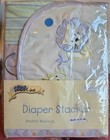 Kidsline Arcadia Diaper Stacker Nos Lions Giraffes Pin Stripes Blue Green Yellow