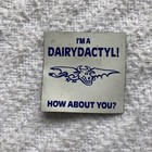 Im A Dairydactyl Dinosaur Vintage Fridge Magnet