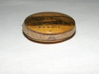 Vintage Wooden Mauchline Ware Small Sewing Pin Cushion Treen Comrie