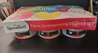 Speedball Fabric Screen Printing Ink Starter Set- 6ct  4 Oz Jars New