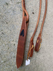 Rolled Harness Leather Romel romal Reins W leather Popper Us Made