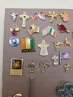 Lapel Pin Lot Of 35 Pins Mixed Lot All Pre-owned