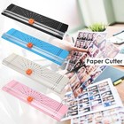 A4 a5 Guillotine Paper Cutter     Portable Craft Trimmer With Safety Guard   Ruler
