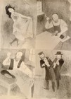 Raphael Soyer Dancer  Tailor  Cobbler  Musicians
