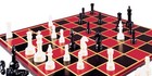 Full Sized Staunton Chess Set Folding Board 2 Players Classic Game For Ages 8 