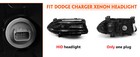 Pair For Dodge Charger 2015-2021 Hid xenon Projector Headlight Lamp Left   Right
