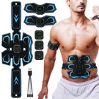 Tactical- Abs Stimulator Ems Muscle Stimulator Electric Abs Fitness Trainer Usb