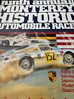 Very Rare Original 9th  Annual Monterey Historic Automobile Race Poster 1982
