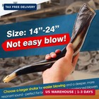 Halleluyah Original Kosher Half-polished Kudu Shofar From Israel