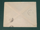 Lebanon 1953 Cover To Aden Ex Abdel Latif Ladki - Beyrouth - Aden Backstamp